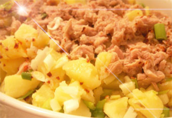 ton balıklı patates salatası